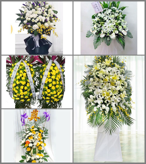 湖北鄂州市鄂城区汀祖镇桂花村白事花篮预定